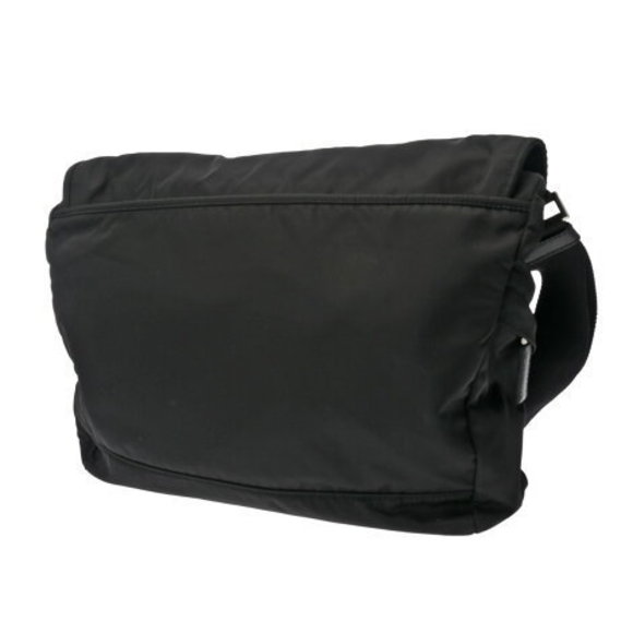 PRADA Re Nylon Saffiano Leather Black Nylon Shoulder Bag - Picture 2 of 12